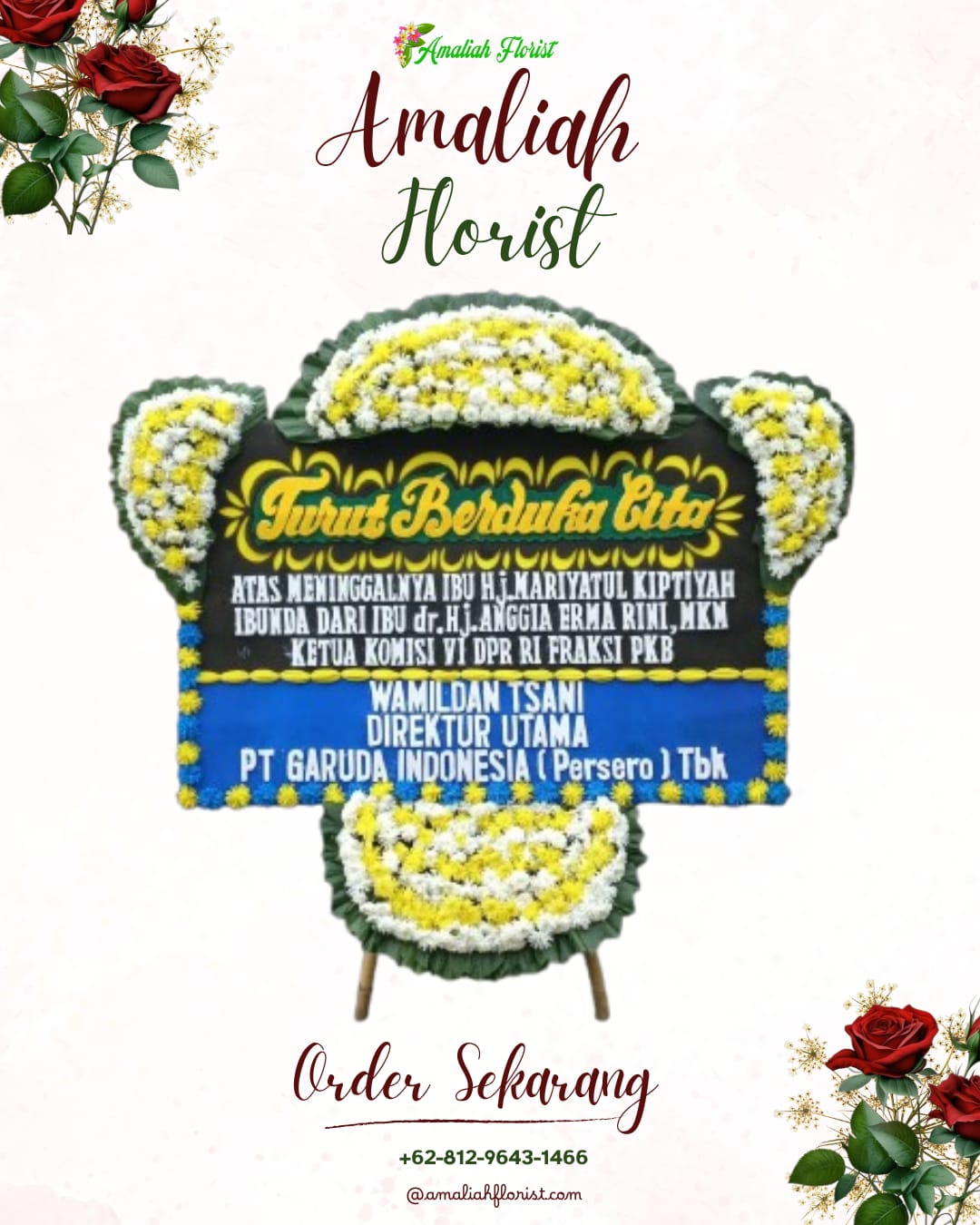Papan Bunga Duka Sukapura